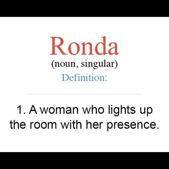 Meet your Posher, Ronda - Picture 1 of 1